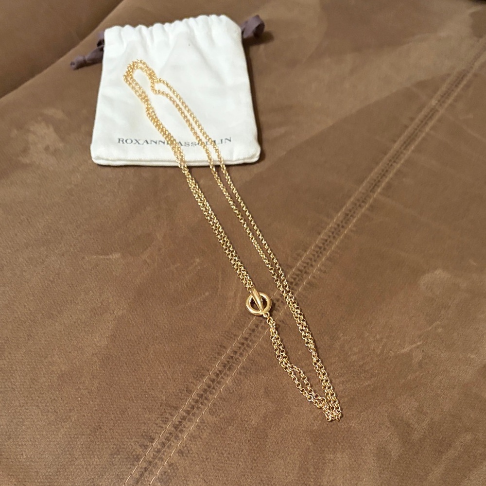 Roxanne Assoulin Gold Chain Necklace